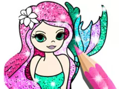 Žaidimas Coloring Book: Little Mermaid internete
