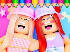 Žaidimas Coloring Book: Roblox Bestie internete