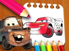 Žaidimas Cars Coloring Book internete
