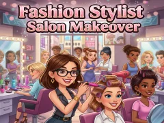 Žaidimas Fashion Stylist Salon Makeover internete