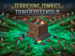 Žaidimas Terrifying Zombies Tower Defense II internete