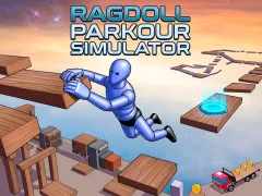 Žaidimas Ragdoll Parkour Simulator internete