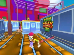 Žaidimas Train Surf Run 3D internete