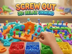 Žaidimas Screw Out 3D: Relax Unwind internete
