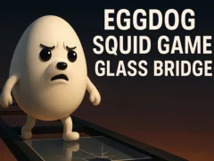 Žaidimas Eggdog Squid Game Glass Bridge internete
