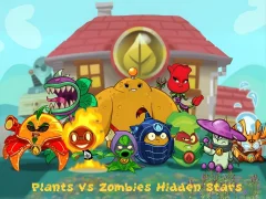 Žaidimas Plants Vs Zombies Hidden Stars internete
