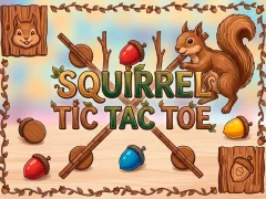 Žaidimas Squirrel Tic Tac Toe internete