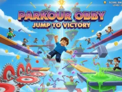 Žaidimas Parkour Obby Jump to Victory internete