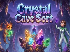 Žaidimas Crystal Cave Sort internete