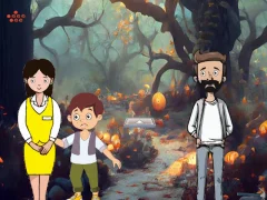 Žaidimas Save Family From Evil Land internete