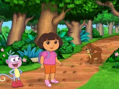 Žaidimas Dora the Explorer Find Those Puppies internete