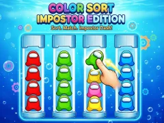 Žaidimas Color Sort Impostor Edition internete