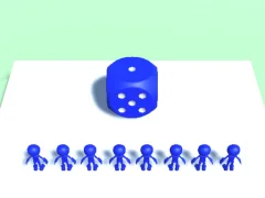 Žaidimas Army Roll Push internete