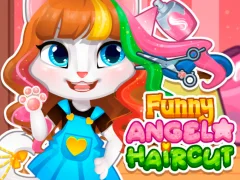 Žaidimas Funny Angela Haircut internete