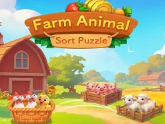 Žaidimas Farm Animal Sort Puzzle internete