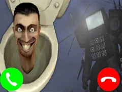 Žaidimas Skibidi Toilet Call internete