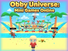 Žaidimas Obby Universe: Mini Games Online internete