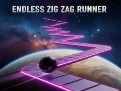 Žaidimas Endless Zig Zag Runner internete