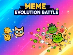 Žaidimas Meme Evolution Battle internete