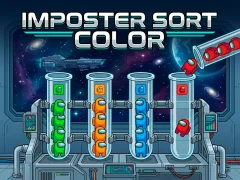 Žaidimas Imposter Sort Color internete
