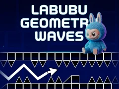 Žaidimas Labubu Geometry Waves internete