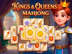 Žaidimas Kings and Queens Mahjong internete