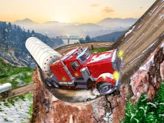 Žaidimas Semi Truck Snow Simulator internete