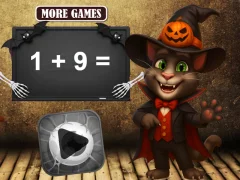 Žaidimas Halloween Tom Math Challenge internete