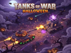 Žaidimas Tanks of War Halloween internete