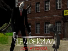 Žaidimas Slenderman Lost at School internete