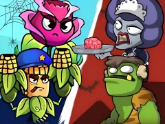 Žaidimas Plants Vs Zombies - Merge Defense internete
