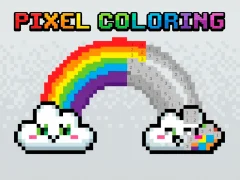 Žaidimas Pixel Coloring internete