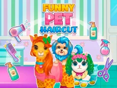 Žaidimas Funny Pet Haircut internete