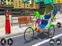 Žaidimas Bicycle Tuk Tuk Aauto Rickshaw New Driving internete