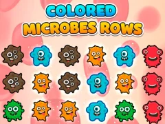 Žaidimas Colored Microbes Rows internete