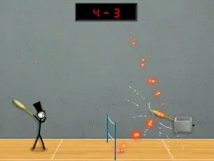 Žaidimas Stick Figure Badminton 3 internete