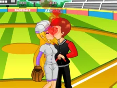 Žaidimas Baseball Kissing internete