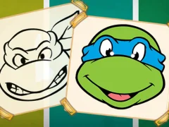 Žaidimas Ninja Turtles Coloring Book internete
