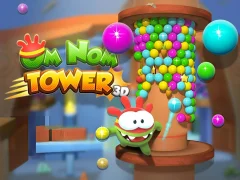 Žaidimas Om Nom Tower 3D internete