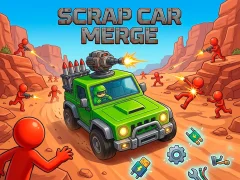 Žaidimas Scrap Car Merge internete