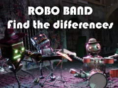 Žaidimas Robot Band - Find the Differences internete