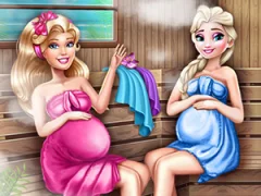 Žaidimas Cute Mommies Pregnant Sauna internete