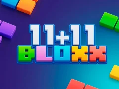 Žaidimas 11+11 Bloxx internete