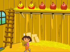 Žaidimas Dora The explorer Saves the Farm internete