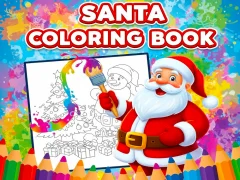 Žaidimas Santa Coloring Book internete