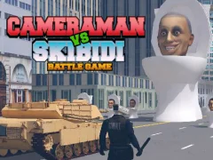 Žaidimas Cameraman vs Skibidi Battle Game internete
