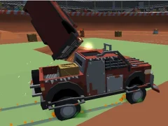 Žaidimas Pixel Car Cash Demolition V1 internete