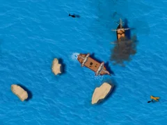Žaidimas The Pirate Sea: The Smuggler's Way internete
