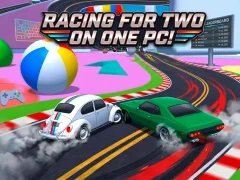 Žaidimas Racing for Two on One PC! internete