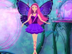 Žaidimas Barbie Mariposa Dress Up internete